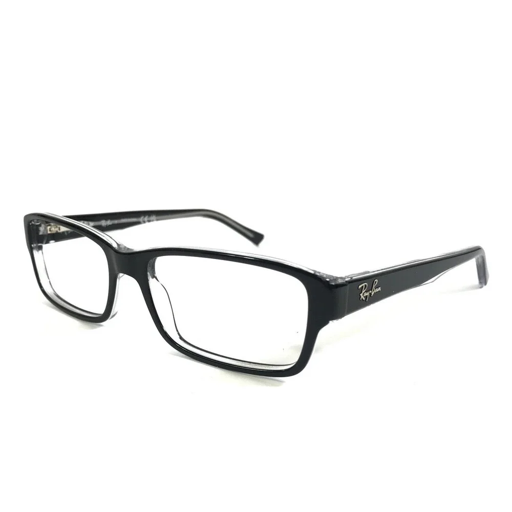 Ray-Ban Eyeglasses Frames RB5169 2034 Polished Black on Clear Full Rim 54-16-140